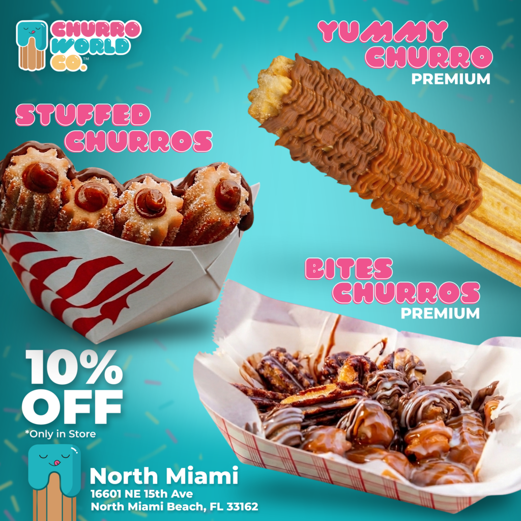 ChurroWorldCo FL coupon code north miami